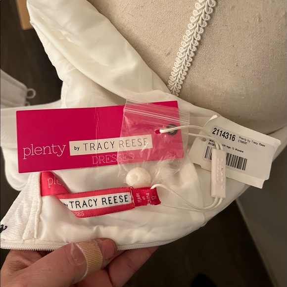 Plenty by Tracy Reese Piper Bloomingdale’s Anthropologie White Dress NWT 12 - Picture 7 of 7